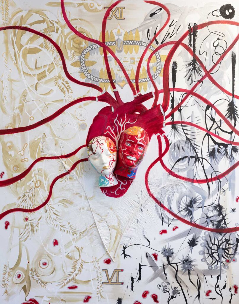 The-Soul, Adam and Eve, Modern Art Gallery Presenting Captivating, Abstract Paintings